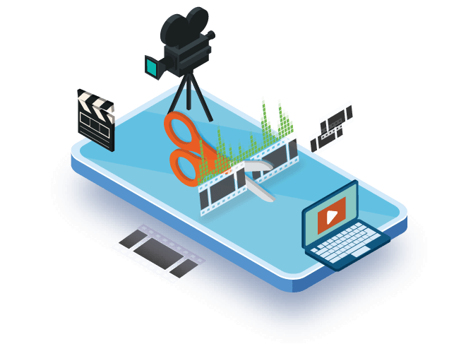 Direct recording and processing of audio and video